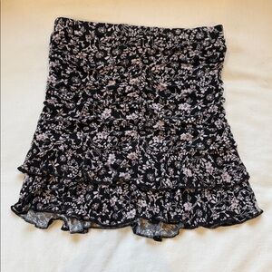 Art Class ruched floral skirt, 10-12